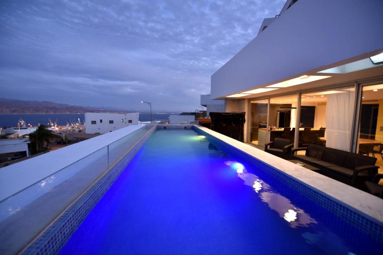 Private Pool Luxury Penthouses Sea View Ejlat Zewnętrze zdjęcie